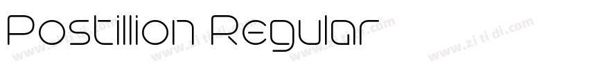 Postillion Regular字体转换 Postillion Regular字体转换